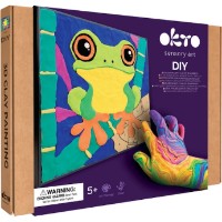 Set pentru creatie OKTO Clay Frog 29x29cm (20048) imaginea #4 — magazin online Desire.md