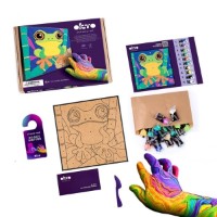 Set pentru creatie OKTO Clay Frog 29x29cm (20048) imaginea #5 — magazin online Desire.md