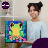 Set pentru creatie OKTO Clay Frog 29x29cm (20048) imaginea #6 — magazin online Desire.md