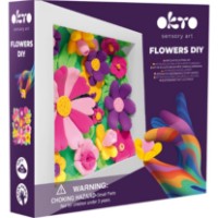 Set pentru creatie OKTO Clay Garden Flowers 15x15cm (25011) imaginea #2 — magazin online Desire.md