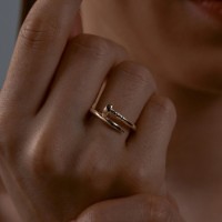 Inel SOLOVOV JEWELRY 93-110-01831-1 s.21 3,45g imaginea #4 — magazin online Desire.md