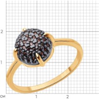 Inel SOLOVOV JEWELRY 93-110-01987-2 s.16 2,09g imaginea #3 — magazin online Desire.md