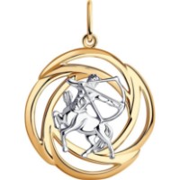 Pandantiv SOLOVOV JEWELRY 93-130-01293-1 1,78g imaginea #1 — magazin online Desire.md