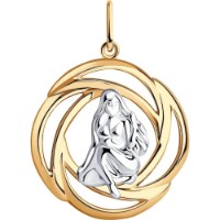 Pandantiv SOLOVOV JEWELRY 93-130-01290-1 1,75g imaginea #1 — magazin online Desire.md