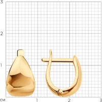 Серьги SOLOVOV JEWELRY 93022454 2,93g фото №3 — интернет-магазин Desire.md