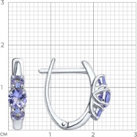 Cercei SOLOVOV JEWELRY 92025268 2,65g imaginea #2 — magazin online Desire.md