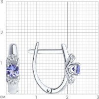 Cercei SOLOVOV JEWELRY 92025271 2,96g imaginea #3 — magazin online Desire.md