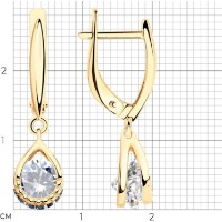 Cercei SOLOVOV JEWELRY 93021047 3,54g imaginea #2 — magazin online Desire.md