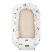 Cuib pentru bebeluș Sensillo Cars 80x45cm (229004)