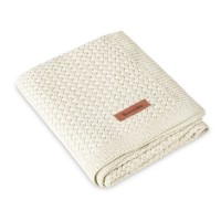 Pătura pentru bebeluși Sensillo  Grido 80x100cm Warm Beige (43481)