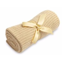 Pătura pentru bebeluși Sensillo  Moli Coffee Beige (42712)
