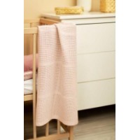 Pătura pentru bebeluși Sensillo  Moli Light Pink (42711) imaginea #2 — magazin online Desire.md