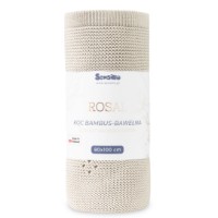 Pătura pentru bebeluși Sensillo  Rosal 80x100cm Cool Beige (43471) imaginea #2 — magazin online Desire.md