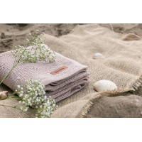 Pătura pentru bebeluși Sensillo  Rosal 80x100cm Cool Beige (43471) imaginea #4 — magazin online Desire.md