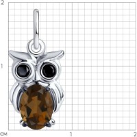 Pandantiv SOLOVOV JEWELRY 92030754 0,95g imaginea #2 — magazin online Desire.md
