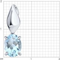 Pandantiv SOLOVOV JEWELRY 92030866 1,07g imaginea #2 — magazin online Desire.md