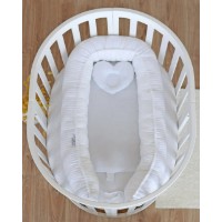 Cuib pentru bebeluș Veres White (450.36)