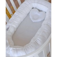 Cuib pentru bebeluș Veres White (450.36) imaginea #3 — magazin online Desire.md