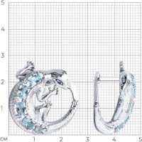 Cercei SOLOVOV JEWELRY 92022604 12,93g imaginea #2 — magazin online Desire.md