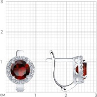 Cercei SOLOVOV JEWELRY 92021164 2,26g imaginea #3 — magazin online Desire.md