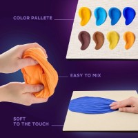 Set pentru creatie OKTO Clay Golden Afternoon 30x30cm (10064) imaginea #6 — magazin online Desire.md