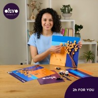 Set pentru creatie OKTO Clay Golden Afternoon 30x30cm (10064) imaginea #4 — magazin online Desire.md