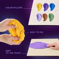 Set pentru creatie OKTO Clay Lavender Midday 30x30cm (10065) imaginea #5 — magazin online Desire.md