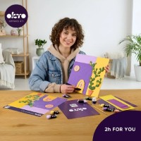 Set pentru creatie OKTO Clay Lavender Midday 30x30cm (10065) imaginea #6 — magazin online Desire.md