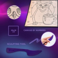 Set pentru creatie OKTO Clay Owl 29x29cm (20003) imaginea #7 — magazin online Desire.md