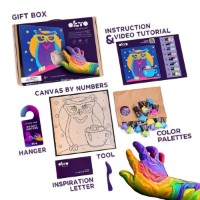 Set pentru creatie OKTO Clay Owl 29x29cm (20003) imaginea #3 — magazin online Desire.md