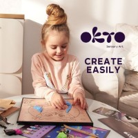 Set pentru creatie OKTO Clay Owl 29x29cm (20003) imaginea #4 — magazin online Desire.md