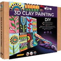 Set pentru creatie OKTO Clay Patchwork Garden 30x30cm (10047) imaginea #7 — magazin online Desire.md