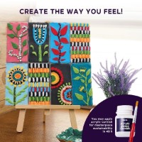 Set pentru creatie OKTO Clay Patchwork Garden 30x30cm (10047) imaginea #4 — magazin online Desire.md