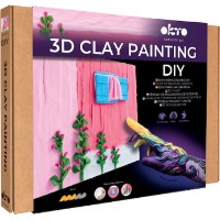 Set pentru creatie OKTO Clay Pink Morning 30x30cm (10062) imaginea #5 — magazin online Desire.md