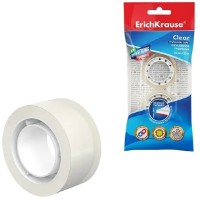 Set de benzi adezive Erich Krause Clear 24mmx20m 2pcs (58730)