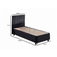 Pat Hanah Home Ela Single Black 90 x190cm imaginea #6 — magazin online Desire.md