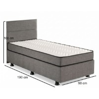 Pat Hanah Home Silver Grey 90x190cm imaginea #4 — magazin online Desire.md