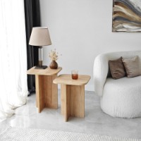 Set măsuţe cafea Hanah Home Blues Set Sapphire Oak 2pcs imaginea #2 — magazin online Desire.md