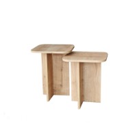 Set măsuţe cafea Hanah Home Blues Set Sapphire Oak 2pcs imaginea #10 — magazin online Desire.md