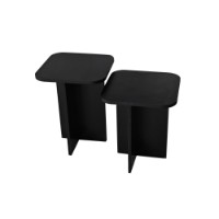 Set măsuţe cafea Hanah Home Blues Set Black 2pcs imaginea #9 — magazin online Desire.md