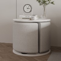 Set măsuţe cafea Hanah Home Vexana White 2pcs imaginea #2 — magazin online Desire.md