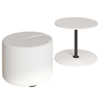 Set măsuţe cafea Hanah Home Vexana White 2pcs imaginea #4 — magazin online Desire.md