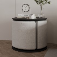 Set măsuţe cafea Hanah Home Vexana Anthracite 2pcs imaginea #2 — magazin online Desire.md