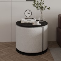 Set măsuţe cafea Hanah Home Vexana Black 2pcs