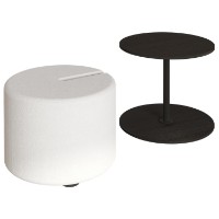 Set măsuţe cafea Hanah Home Vexana Black 2pcs imaginea #4 — magazin online Desire.md