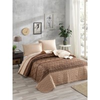 Set cuvertura+ fata de perna L'Essentiel Creative Brown