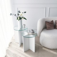 Set de măsuțe de cafea Hanah Home Lily White imaginea #2 — magazin online Desire.md