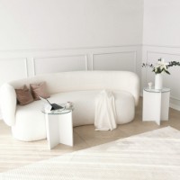 Set de măsuțe de cafea Hanah Home Lily White imaginea #4 — magazin online Desire.md