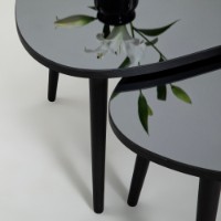 Set de măsuțe de cafea Hanah Home Gusto SetBlack Fume imaginea #4 — magazin online Desire.md