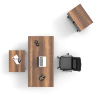 Комплект офисной мебели Hanah Home Mn08-Ba фото №3 — интернет-магазин Desire.md